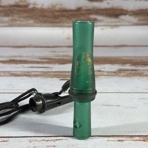 Authentic Primos MOD 804 Pro Mallard Duck Call Green Polycarbonate Single Reed